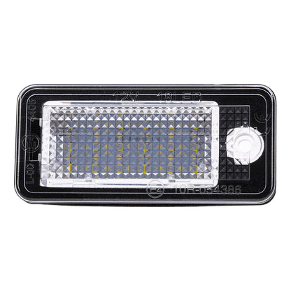 BRANDT AUTOMOTIVE Kennzeichenleuchten LED kompatibel mit Audi RS6 S6 A6 C6 allroad 4FH 06-11 A6 RS6 S6 C6 Avant 4F5 04-11 A6 C6 Limousine 4F2 04-11 A8 S8 D3 02-10 Q7 4L 06-15