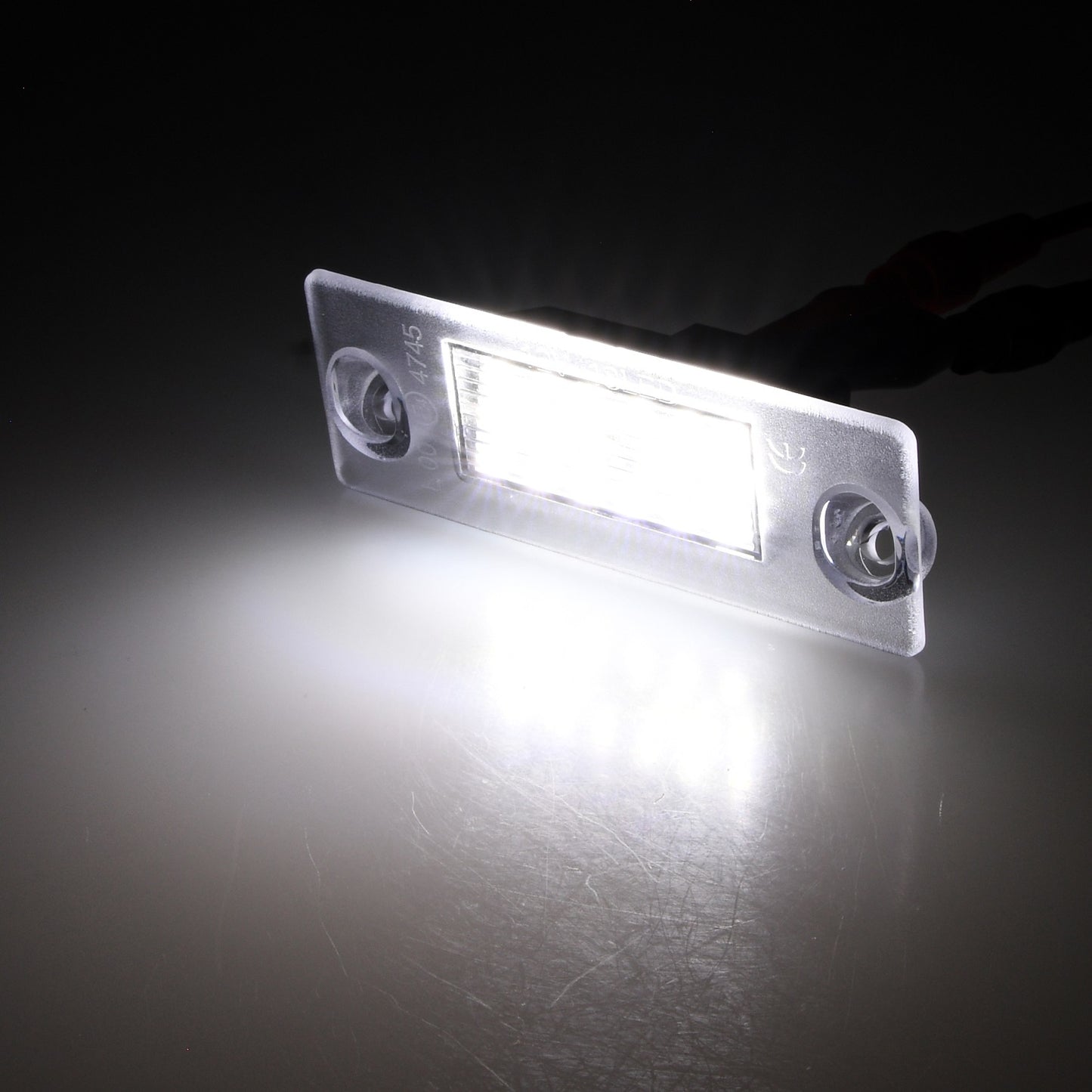 BRANDT AUTOMOTIVE Kennzeichenleuchten LED kompatibel mit Audi A3 S3 8L 96-03 A4 S4 Avant 8D B5 99-01 RS4 Avant 8D B5 00-02