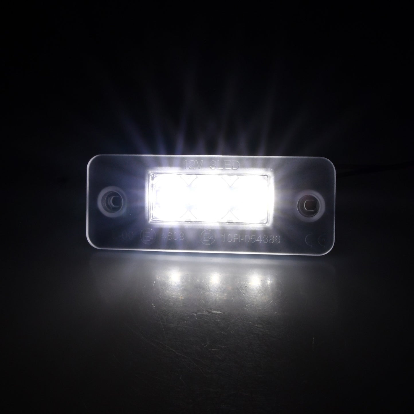 BRANDT AUTOMOTIVE Kennzeichenleuchten + Kabel CREE LED kompatibel mit Audi A8 D3 02-10 S8 4E D3 06-10