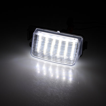 BRANDT Kennzeichenleuchten LED kompatibel mit Nissan 350Z Z33 03-08 370Z Z34 09-20 Cube III Z12 09-14 GT-R I R35 09-19 Leaf I ZE0 11-17 Versa Tiida I C11 07-13 Infiniti G25 V36 G35 V35 G37 Q40 Q60 I