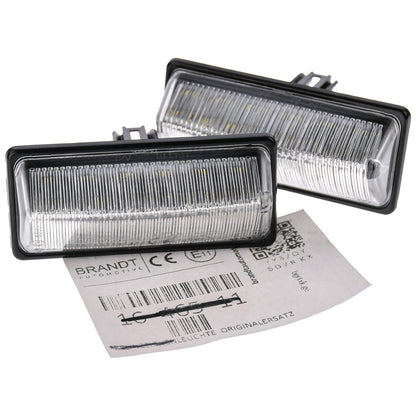 BRANDT AUTOMOTIVE Kennzeichenleuchten LED kompatibel mit Infiniti JX35 L50 13-13 QX56 QX80 I Z62 11-20 QX60 I L50 14-20
