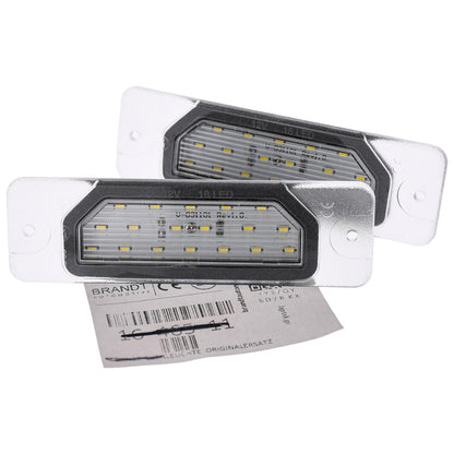 BRANDT Kennzeichenleuchten LED kompatibel mit Infiniti EX25 EX35 EX37 QX50 J50 08-18 FX35 FX37 FX50 QX70 S51 09-18 FX35 FX45 S50 03-08 I30 A33 00-01 M37 M56 M35h Y51 11-13 Q45 F50 02-06 Q45 Y33 97-01