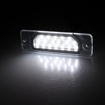 BRANDT Kennzeichenleuchten LED kompatibel mit Infiniti EX25 EX35 EX37 QX50 J50 08-18 FX35 FX37 FX50 QX70 S51 09-18 FX35 FX45 S50 03-08 I30 A33 00-01 M37 M56 M35h Y51 11-13 Q45 F50 02-06 Q45 Y33 97-01