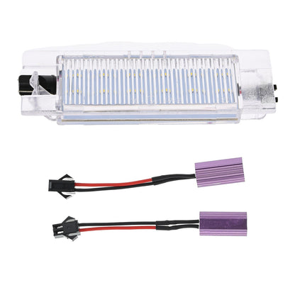 BRANDT AUTOMOTIVE Kennzeichenleuchten + Kabel LED + Widerstand kompatibel mit Chevrolet Camaro VI 14-20 Cruze Stufenh. 16-19 Malibu VIII IX 13-15 Volt I II 11-19