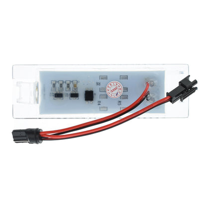BRANDT AUTOMOTIVE Kennzeichenleuchten + Kabel LED + Widerstand kompatibel mit Chevrolet Camaro VI 14-20 Cruze Stufenh. 16-19 Malibu VIII IX 13-15 Volt I II 11-19