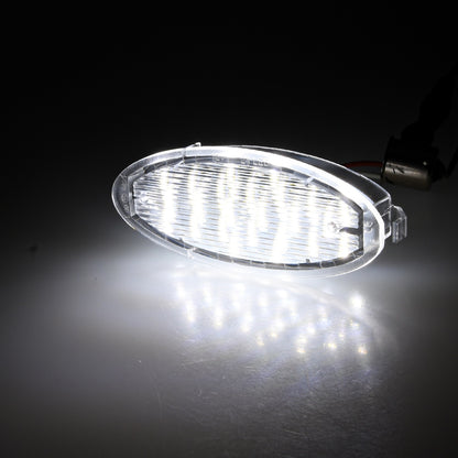 BRANDT AUTOMOTIVE Kennzeichenleuchte LED kompatibel mit Opel Agila A 00-07 Astra F Stufenheck Kombi 91-98 Astra G 98-09 Corsa B 93-00 Tigra A 94-01 Vectra B 95-02 Zafira A 99-05