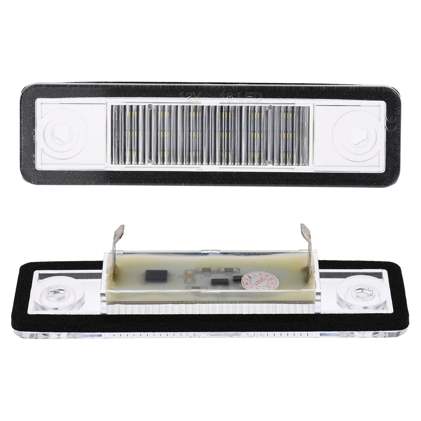 BRANDT AUTOMOTIVE Kennzeichenleuchten LED kompatibel mit Opel Astra F Kombi 92-98 Astra G Limousine 98-04 Corsa B 93-00 Omega A 86-94 Omega B 94-99 Omega B 99-04 Vectra B 95-02 Zafira A 99-05