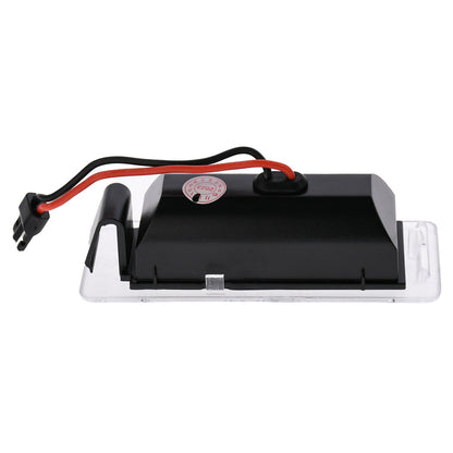 BRANDT Kennzeichenleuchten + Kabel LED kompatibel mit Chevrolet Bolt EV I 17-20 Camaro V 10-13 Corvette VII 14-19 Cruze I Kombi J308 12-16 Equinox II Impala X Sonic I 12-16 SS I Limousine Trax I 13-20