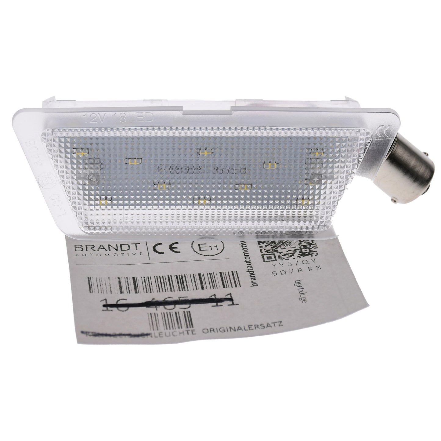BRANDT AUTOMOTIVE Kennzeichenleuchte LED kompatibel mit Opel Astra G 1998-2004 Zafira A 1999-2005