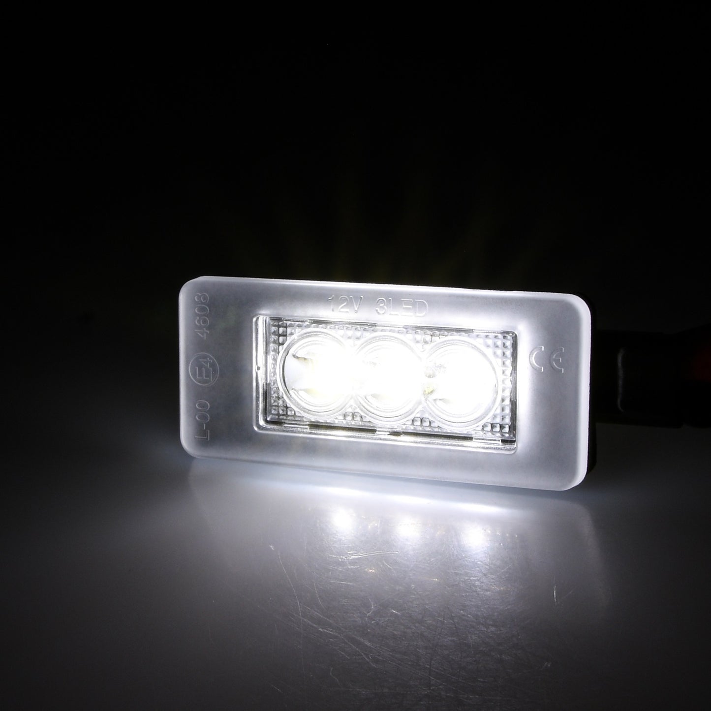 BRANDT Kennzeichenleuchten CREE LED kompatibel mit Peugeot 2008 I A94 207 CC I 07-14 207 I A7 06-15 208 I A9 3008 I II T84 P84 301 I 12-25 307 I T5 01-09 308 I II T7 T9 07-21 5008 II P87 17-25 508 I W2