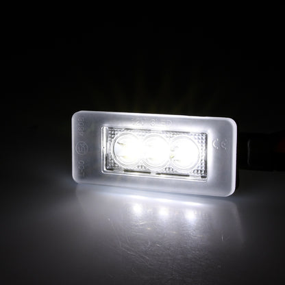 BRANDT Kennzeichenleuchten CREE LED kompatibel mit Peugeot 2008 I A94 207 CC I 07-14 207 I A7 06-15 208 I A9 3008 I II T84 P84 301 I 12-25 307 I T5 01-09 308 I II T7 T9 07-21 5008 II P87 17-25 508 I W2