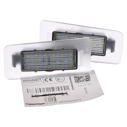 BRANDT AUTOMOTIVE Kennzeichenleuchten LED kompatibel mit Kia Cee’d II Stufenh. SW JD 12-18 Forte Cerato Hyundai Accent IV 11-17 Elantra V 11-16 i30 II GD 12-16
