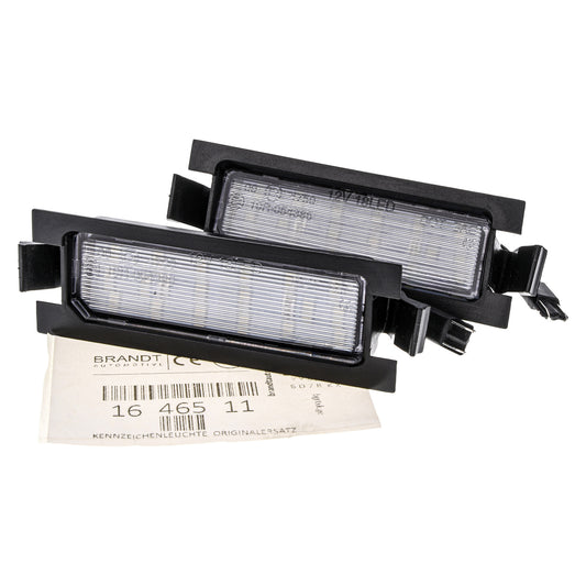 BRANDT AUTOMOTIVE Kennzeichenleuchten LED kompatibel mit Hyundai Accent IV 11-17 Elantra GT I GD 13-17 i30 II Hatch GD 12-17 Kia Cee’d II Hatch JD 12-18 Pro cee’d II Hatch JD 12-18