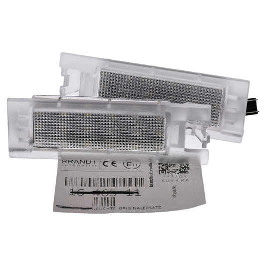 BRANDT AUTOMOTIVE Kennzeichenleuchten + Kabel LED kompatibel mit Hyundai iX35 I LM 09-15 Tucson II LM 10-13