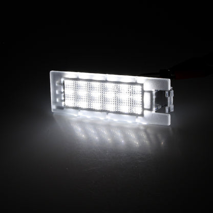 BRANDT AUTOMOTIVE Kennzeichenleuchten + Kabel LED kompatibel mit Hyundai iX35 I LM 09-15 Tucson II LM 10-13