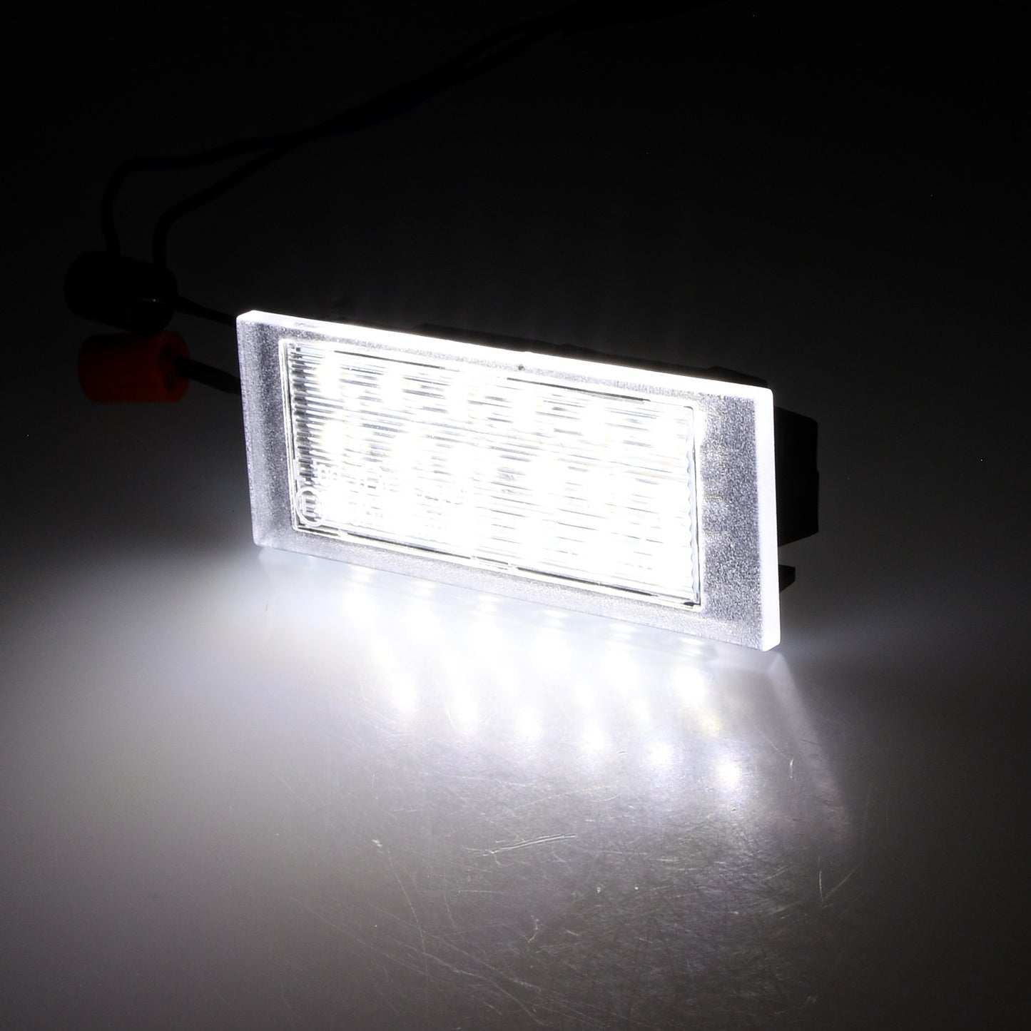 BRANDT AUTOMOTIVE Kennzeichenleuchten LED kompatibel mit Opel Movano A 98-10 Movano B 10-20 Vivaro B 14-19 Smart Forfour II W453 14-23 Fortwo III C453 14-24