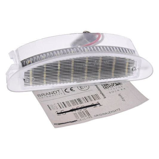 BRANDT AUTOMOTIVE Kennzeichenleuchte LED kompatibel mit Dacia Logan I X90 04-12 Sandero I B0 08-12 Renault Clio II 98-05 Twingo I C06 98-07