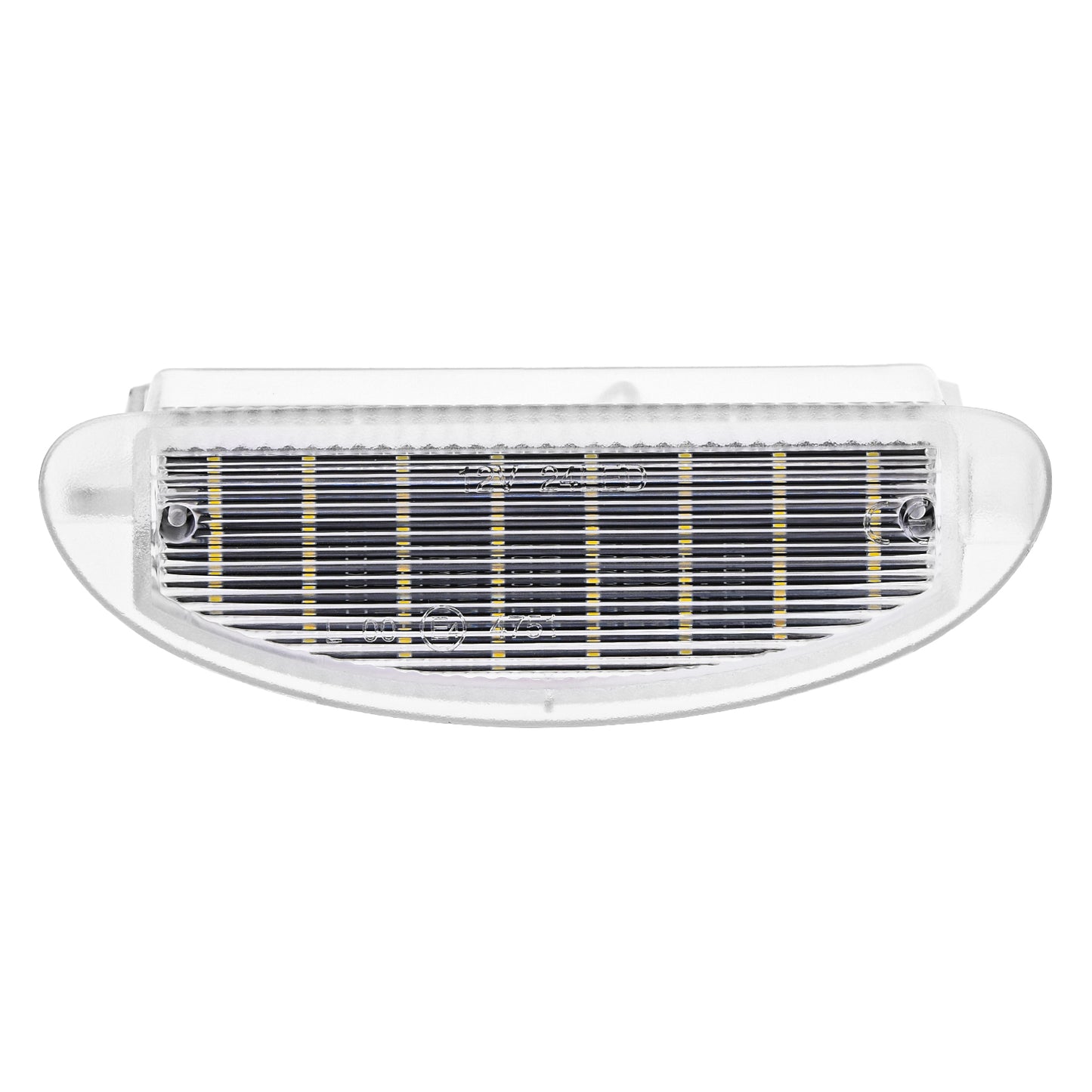 BRANDT AUTOMOTIVE Kennzeichenleuchte LED kompatibel mit Dacia Logan I X90 04-12 Sandero I B0 08-12 Renault Clio II 98-05 Twingo I C06 98-07