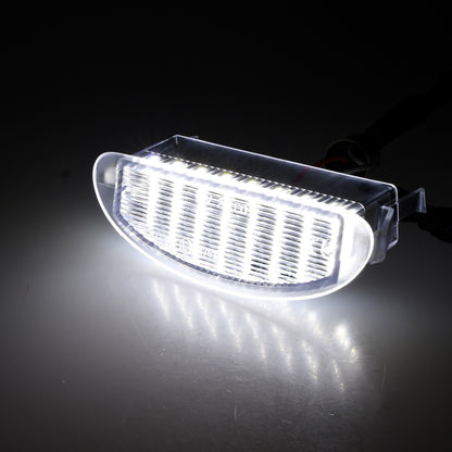 BRANDT AUTOMOTIVE Kennzeichenleuchte LED kompatibel mit Dacia Logan I X90 04-12 Sandero I B0 08-12 Renault Clio II 98-05 Twingo I C06 98-07