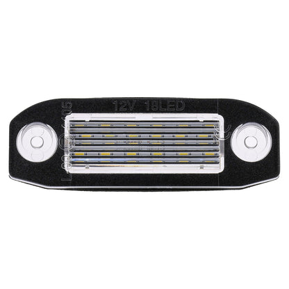 BRANDT AUTOMOTIVE Kennzeichenleuchten LED kompatibel mit Volvo C30 I P1 C70 II S40 II P1 S60 II P3 S80 II P3 V50 I P1V60 (Cross Country) I P3 11-18 V70 III P3 XC60 I XC70 II XC90 I P2