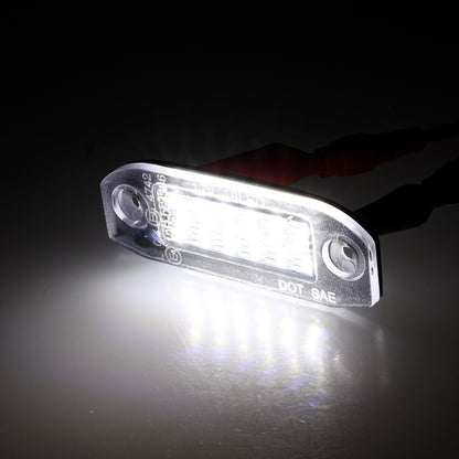 BRANDT AUTOMOTIVE Kennzeichenleuchten LED kompatibel mit Volvo C30 I P1 C70 II S40 II P1 S60 II P3 S80 II P3 V50 I P1V60 (Cross Country) I P3 11-18 V70 III P3 XC60 I XC70 II XC90 I P2