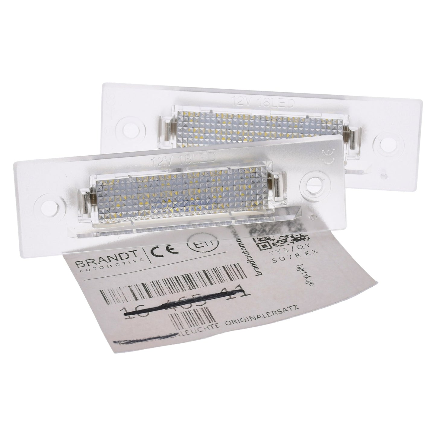 BRANDT AUTOMOTIVE Kennzeichenleuchten LED kompatibel mit Porsche 911 964 89-94 911 993 94-98 911 996 98-05 928 S4 GTS 89-95 968 92-95 Boxster 986 97-04