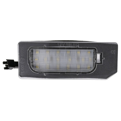 BRANDT AUTOMOTIVE Kennzeichenleuchten + Kabel mit Kabel LED kompatibel mit Citroen C-Crosser I 07-12 C-Zero I 10-20 Peugeot 4007 I 07-12 iOn I 10-20