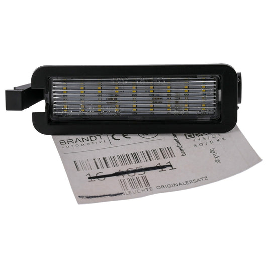 BRANDT Kennzeichenleuchte LED kompatibel mit Chrysler 300 II AB15 Pacifica / Voyager II RU Dodge Challenger III AB15 Charger VII LD AB15 Ram 1500 V DT 19-22 2500 3500 V HD AB20 Jeep Compass II MP 17-22