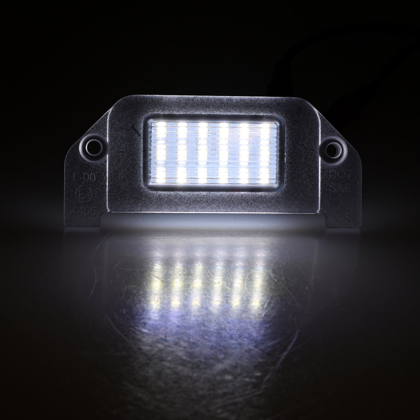 BRANDT Kennzeichenleuchten LED kompatibel mit Chrysler 300 I LX 05-10 300 II LD BIS14 Sebring III JS Dodge Avenger II JS Challenger III BIS14 Charger VI VII LX LD Dart VI PF Magnum II LX Lancia Thema II