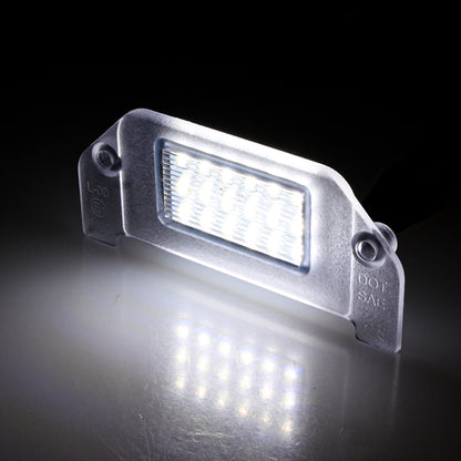 BRANDT Kennzeichenleuchten LED kompatibel mit Chrysler 300 I LX 05-10 300 II LD BIS14 Sebring III JS Dodge Avenger II JS Challenger III BIS14 Charger VI VII LX LD Dart VI PF Magnum II LX Lancia Thema II