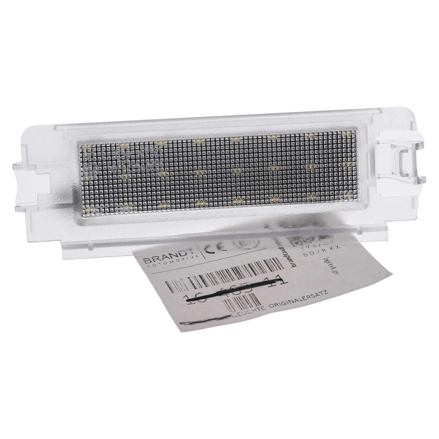 BRANDT AUTOMOTIVE Kennzeichenleuchte LED kompatibel mit Dacia Logan I Lim. MCV 12-20 Logan II 12-20 Sandero II 12-20 Renault Symbol III 13-20