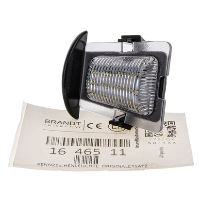 BRANDT AUTOMOTIVE Kennzeichenleuchten LED kompatibel mit Jeep Wrangler III JK 07-18 Wrangler IV JL 18-26