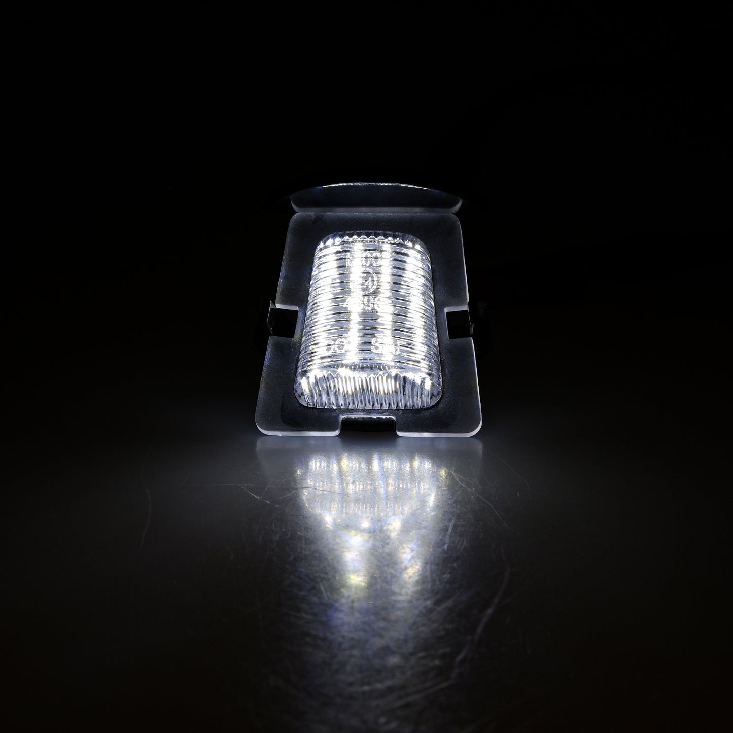 BRANDT AUTOMOTIVE Kennzeichenleuchten LED kompatibel mit Jeep Wrangler III JK 07-18 Wrangler IV JL 18-26