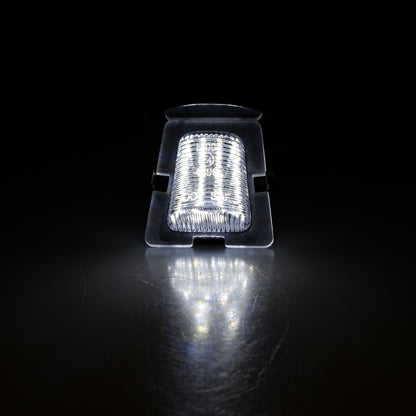 BRANDT AUTOMOTIVE Kennzeichenleuchten LED kompatibel mit Jeep Wrangler III JK 07-18 Wrangler IV JL 18-26