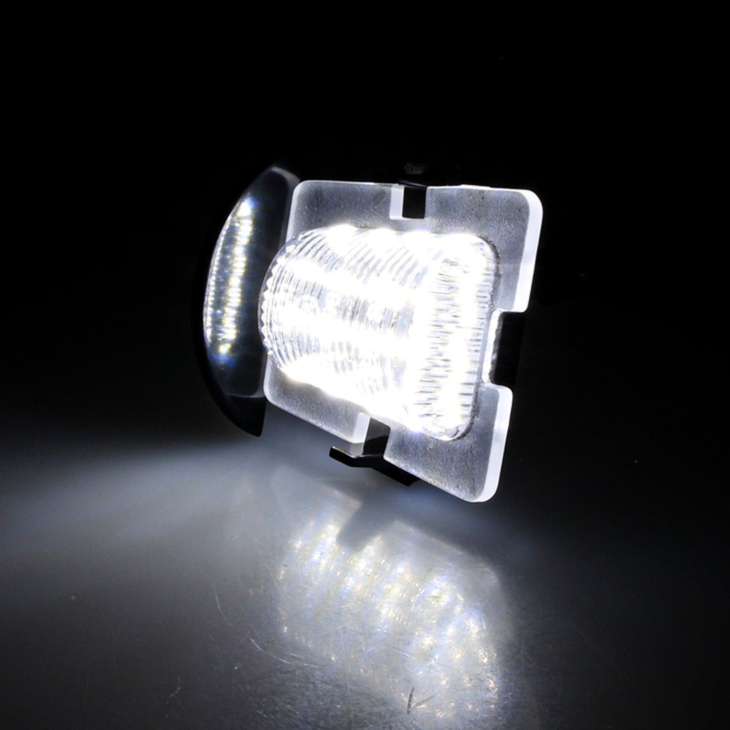 BRANDT AUTOMOTIVE Kennzeichenleuchten LED kompatibel mit Jeep Wrangler III JK 07-18 Wrangler IV JL 18-26