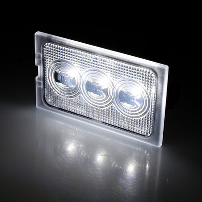 BRANDT AUTOMOTIVE Kennzeichenleuchten CREE LED kompatibel mit Land Rover Discovery III L319 04-09 Discovery IV L319 09-16 Freelander II L359 06-14 Range Rover Sport I L320 05-13