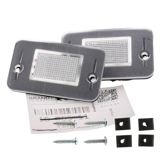 BRANDT AUTOMOTIVE Kennzeichenleuchten LED kompatibel mit Land Rover Discovery I LJ 89-98 Discovery II L318 98-04