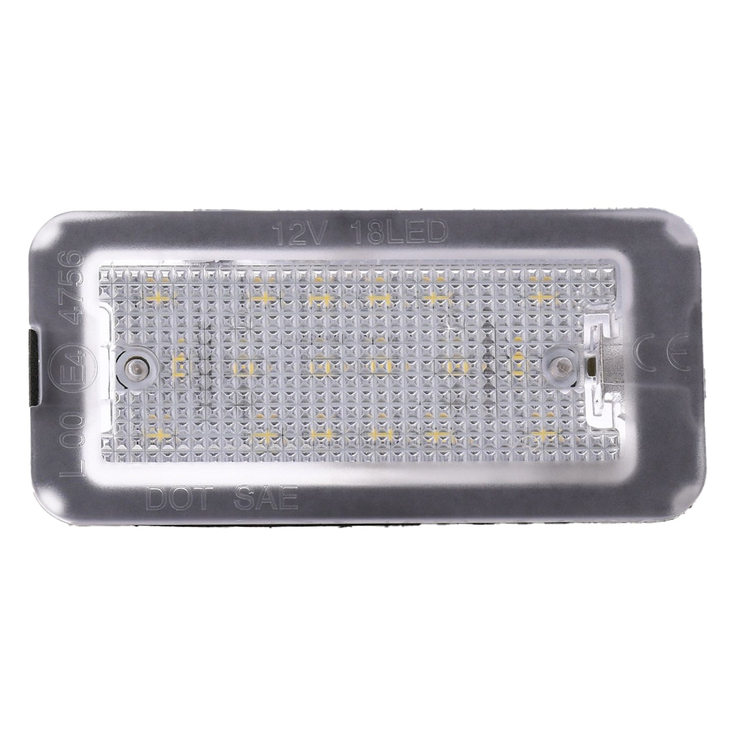 BRANDT AUTOMOTIVE Kennzeichenleuchten LED kompatibel mit Fiat 500 I 312 07-22 500C I 09-22 Linea I 323 07-17 Abarth 500 595 695 I 312 08-23