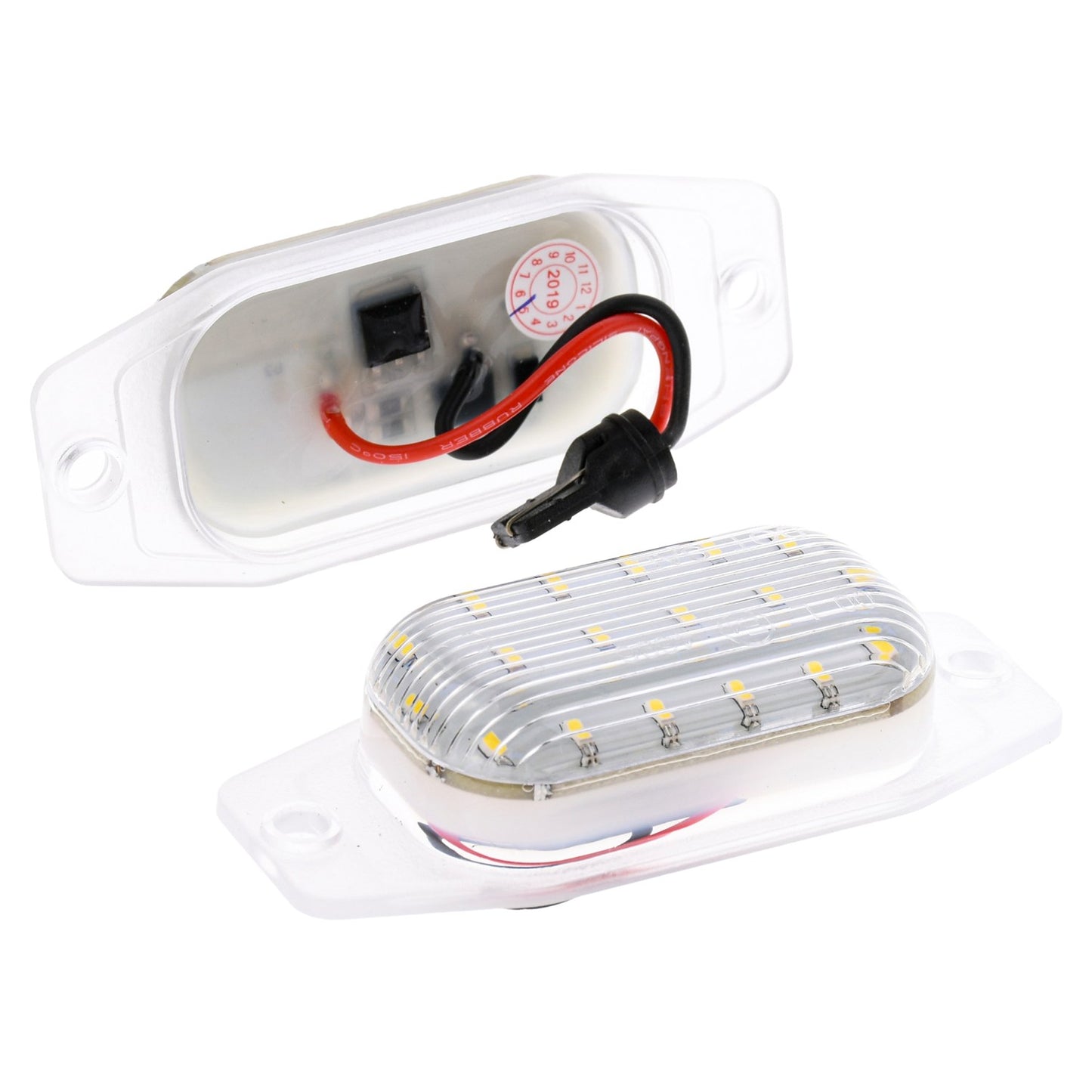 BRANDT Kennzeichenleuchten LED kompatibel mit Toyota Celica V VI T180 T200 89-99 FJ Cruiser I 07-14 Land Cruiser 100 J100 98-07 Land Cruiser 80 J80 Prado III J120 IV J150 Lexus LX I LX450 J80 96-98