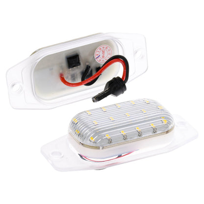 BRANDT Kennzeichenleuchten LED kompatibel mit Toyota Celica V VI T180 T200 89-99 FJ Cruiser I 07-14 Land Cruiser 100 J100 98-07 Land Cruiser 80 J80 Prado III J120 IV J150 Lexus LX I LX450 J80 96-98