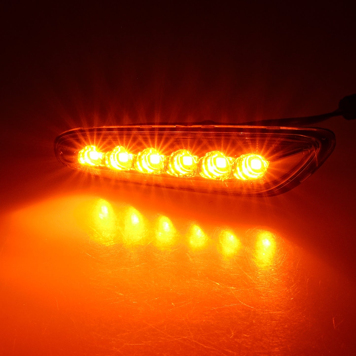 BRANDT Seitenblinker Set LED Blinker + Kabel Weiss passend für Bmw 1er E81 E87 04-11 E82 E88 07-13 3er E46 01-05 3er E90 E91 E92 E93 05-13 E60 E61 03-10 X1 E84 09-12 X3 E83 03-10 Blinkleuchten