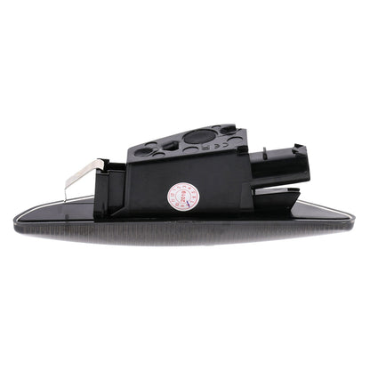 BRANDT Seitenblinker Set LED Strip Design Blinker Schwarz passend für Bmw X5 E70 06-14 X3 F25 11-14 X6 E71 08-14 F72 Hybrid 09-12 Blinkleuchten