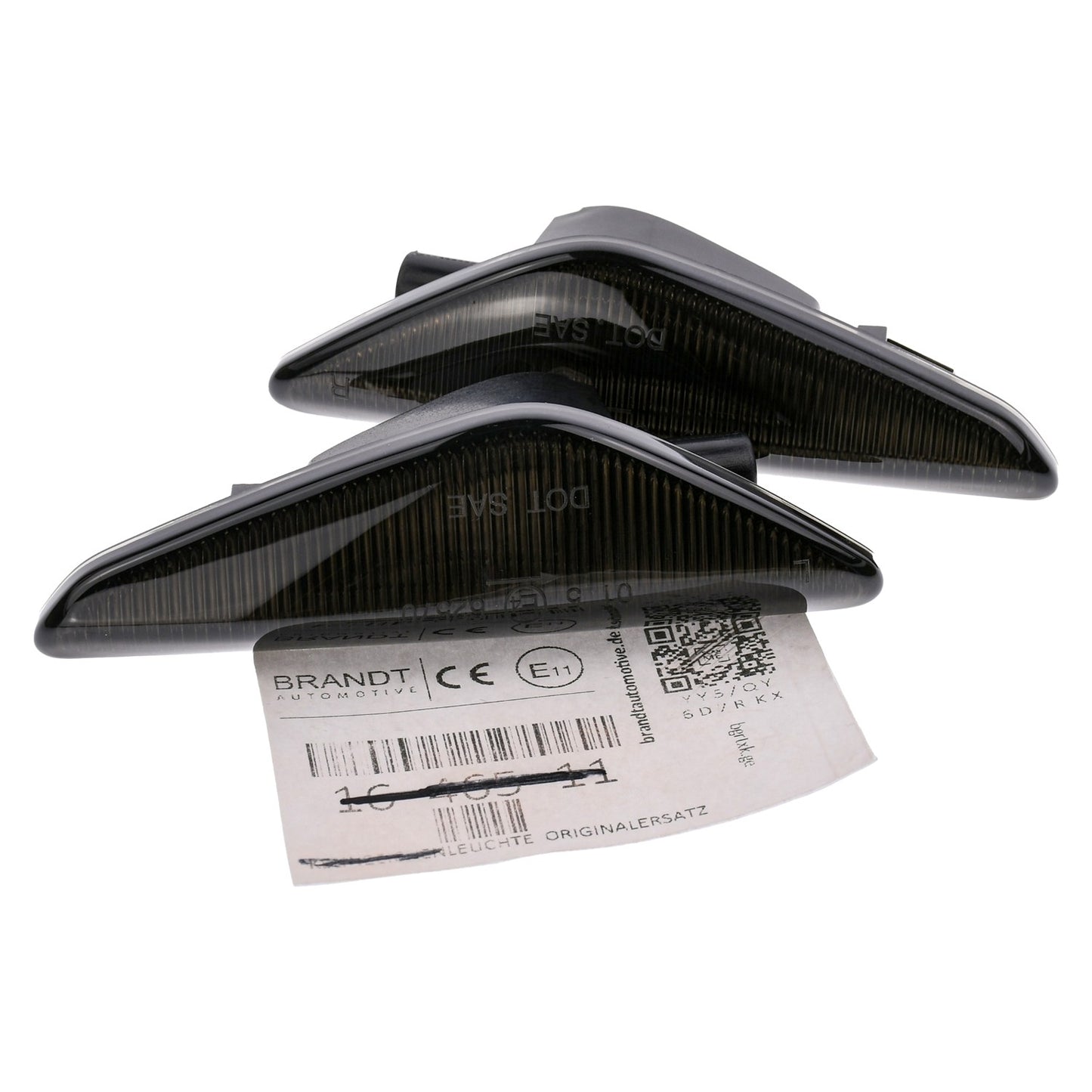 BRANDT Seitenblinker Set LED Oem Style Blinker Schwarz passend für Bmw X5 E70 06-14 X3 F25 11-14 X6 E71 08-14 F72 Hybrid 09-12 Blinkleuchten