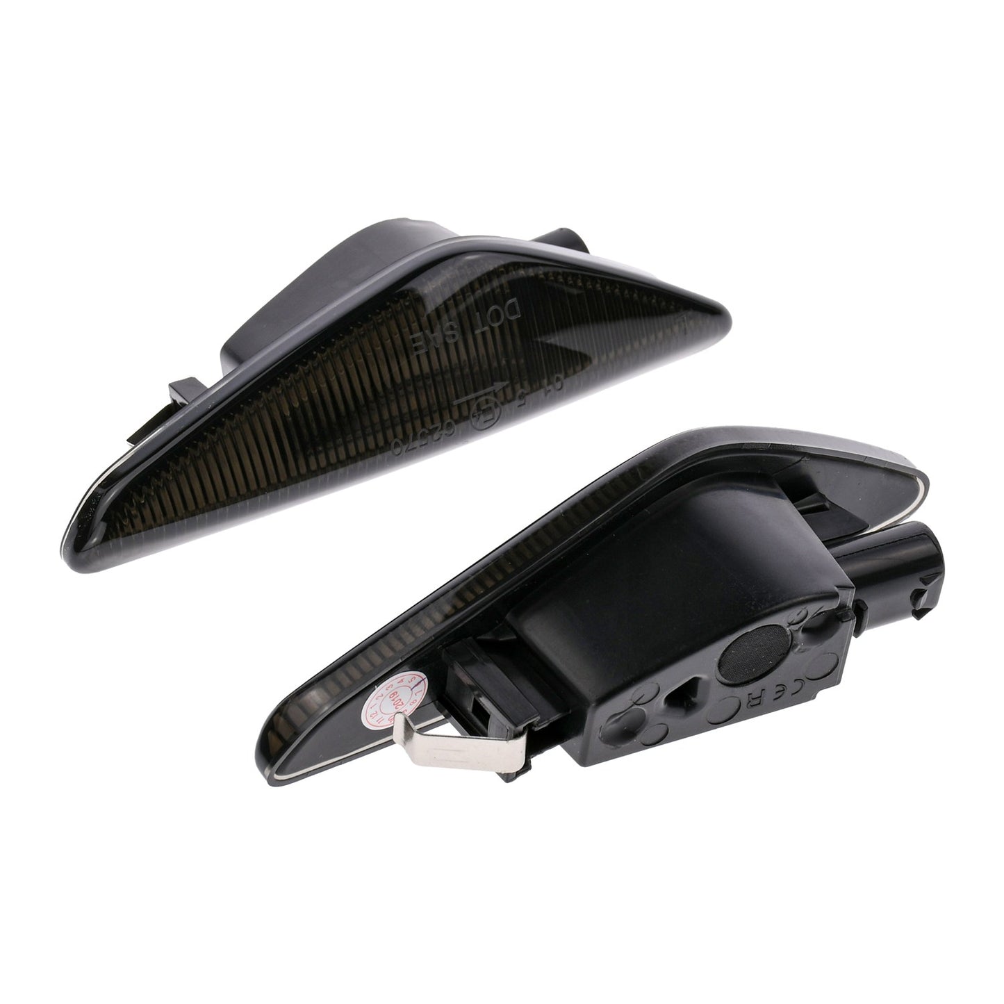 BRANDT Seitenblinker Set LED Oem Style Blinker Schwarz passend für Bmw X5 E70 06-14 X3 F25 11-14 X6 E71 08-14 F72 Hybrid 09-12 Blinkleuchten