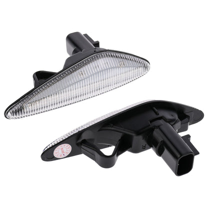 BRANDT Seitenblinker Set LED Blinker Weiss passend für Mazda 6 II GH 08-12 5 II CW 10-18 MX-5 IV ND 15-25 RX-8 I SE3P Facelift 09-12 Blinkleuchten