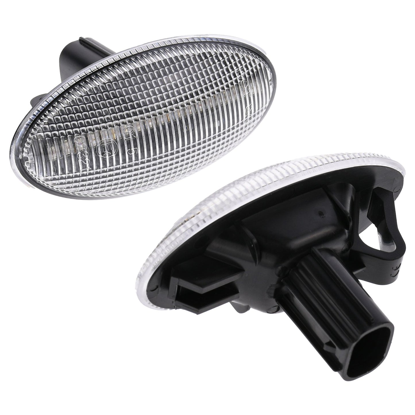 BRANDT Seitenblinker Set LED Blinker Weiss passend für Mazda 2 I II DY DE DH 03-14 3 I II BK BL 03-13 5 I CR 05-10 6 I GG GY 02-07 MPV II LW 02-06 BT-50 UN CD Blinkleuchten