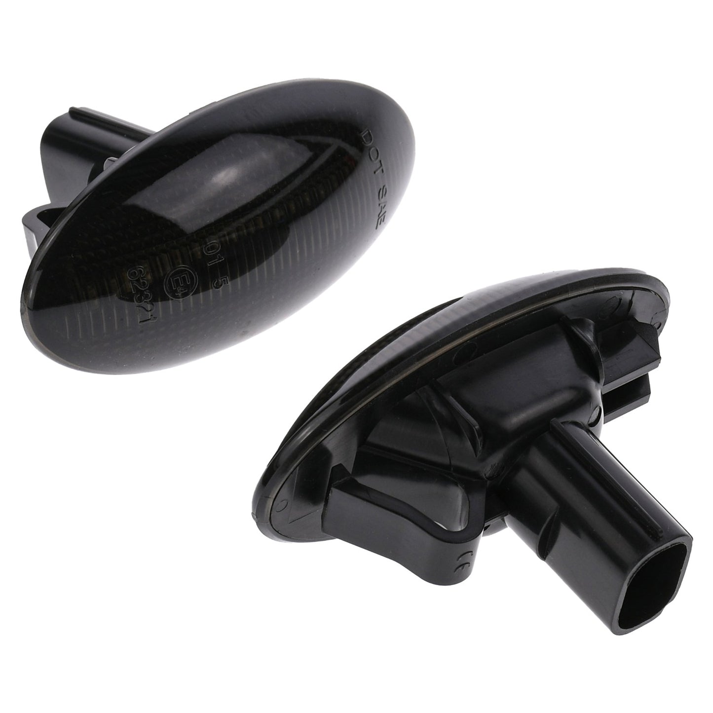 BRANDT Seitenblinker Set LED Blinker Schwarz passend für Mazda 2 I II DY DE DH 03-14 3 I II BK BL 03-13 5 I CR 05-10 6 I GG GY 02-07 MPV II LW 02-06 BT-50 UN CD Blinkleuchten