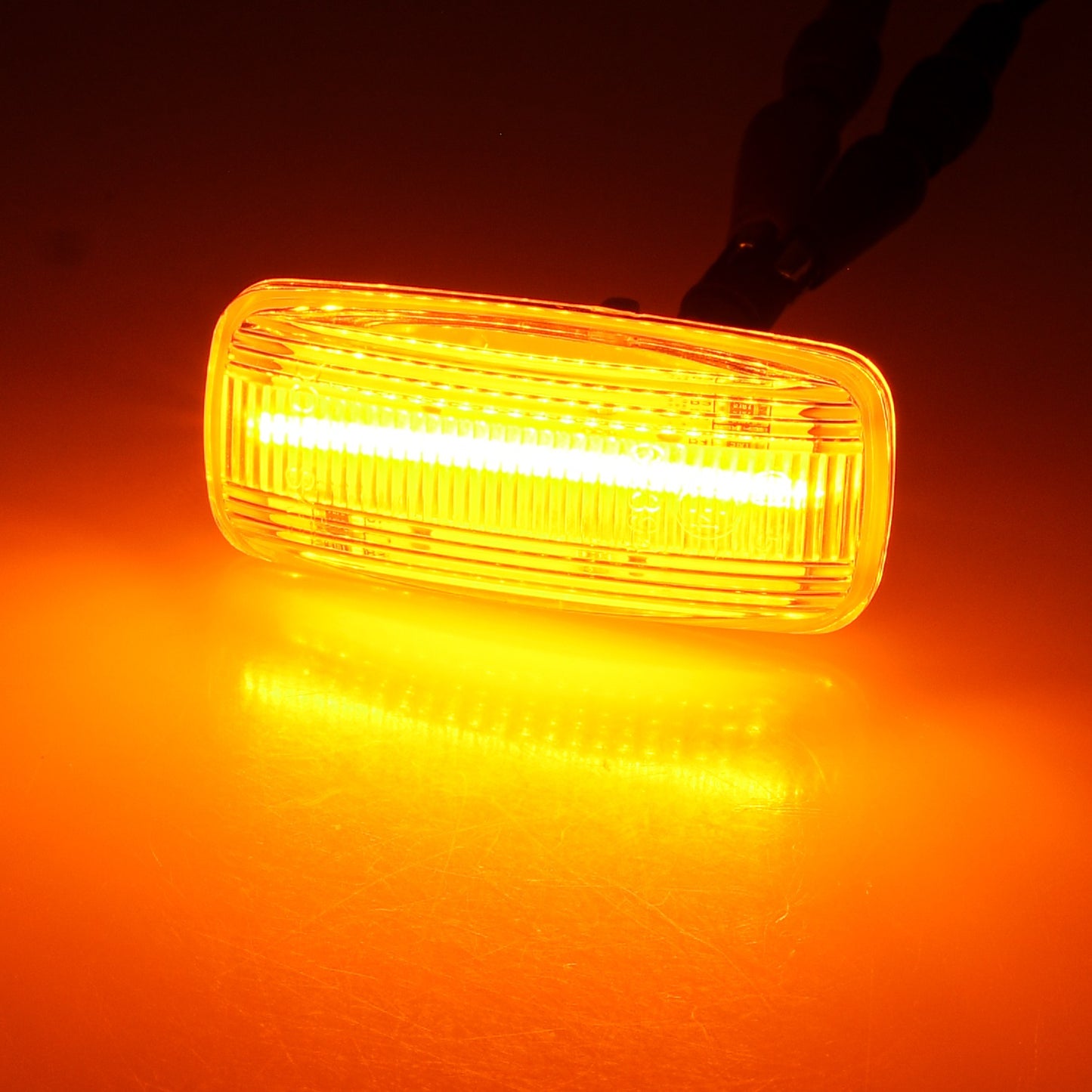 BRANDT Seitenblinker Set LED Kotflügel Blinker + Kabel Weiss passend für Audi A2 Allroad C5 4B A3 S3 8L A4 B5 S4 RS4 8D TT 8N A6 S6 C5 RS6 4B A8 S8 D2 Blinkleuchten