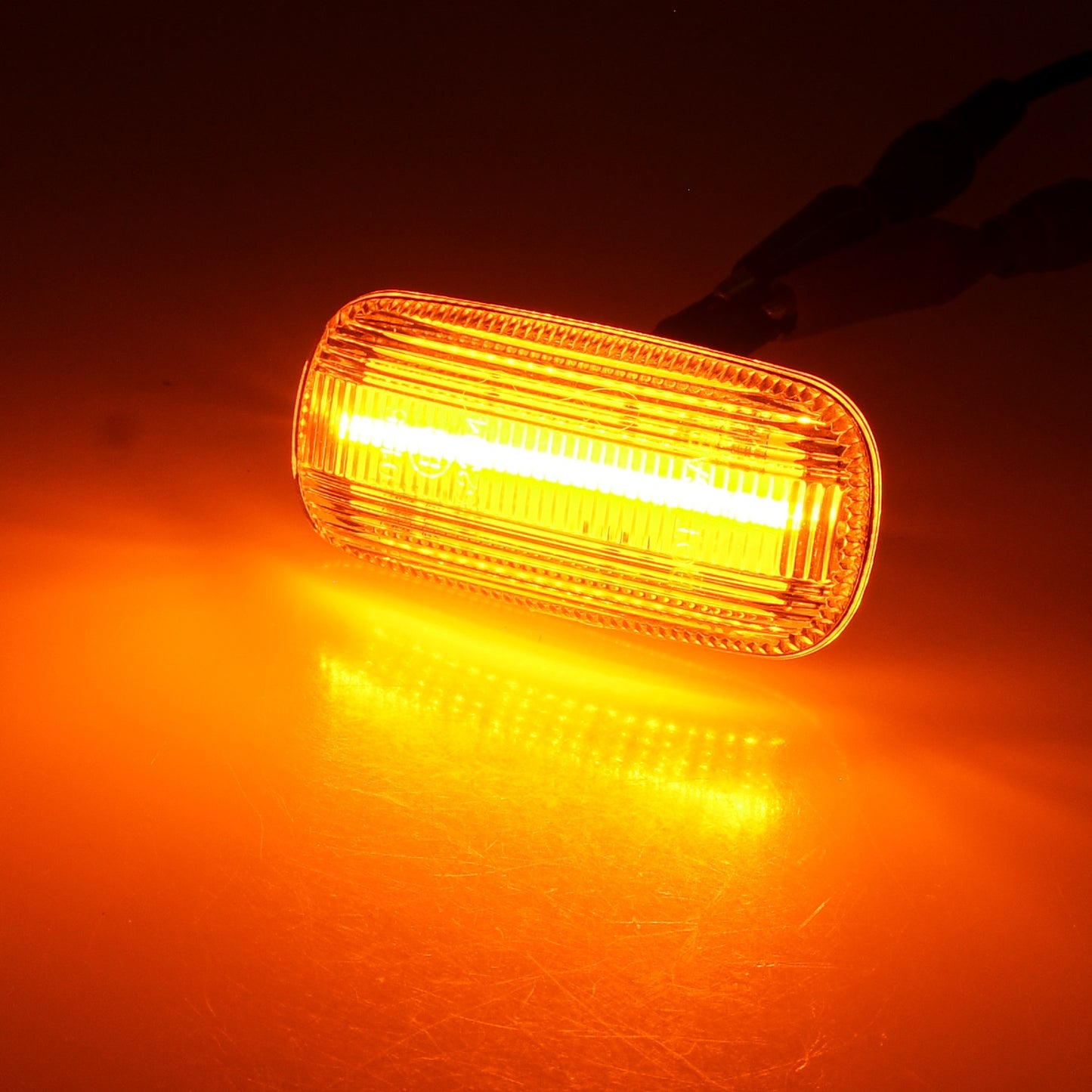BRANDT Seitenblinker Set LED Kotflügel Blinker + Kabel Weiss passend für Audi A3 S3 8P 03-13 A4 S4 RS4 B6 B7 8E 8H 01-09 A6 S6 RS6 C6 4F 04-11 Blinkleuchten