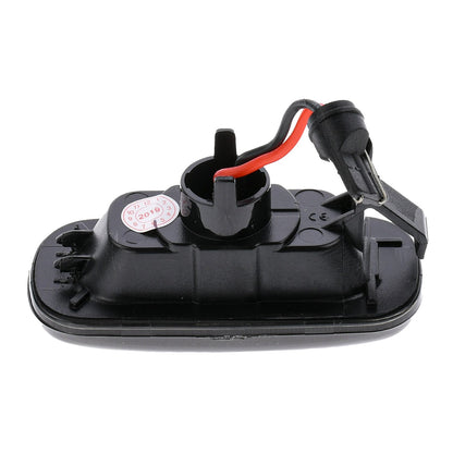 BRANDT Seitenblinker Set LED Kotflügel Blinker + Kabel Schwarz passend für Audi A3 S3 8P 03-13 A4 S4 RS4 B6 B7 8E 8H 01-09 A6 S6 RS6 C6 4F 04-11 Blinkleuchten